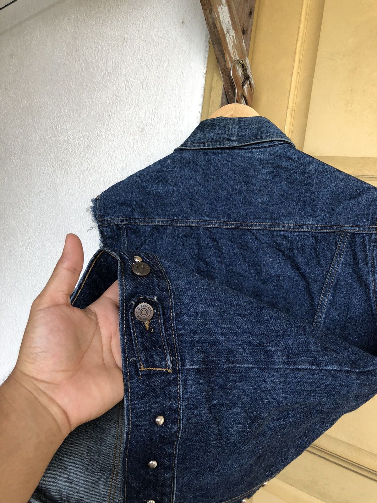 Sears Vtg Genuine Roebucks by Sears Studded Selvedge Punk Jackets Size US L / EU 52-54 / 3 - 19 Thumbnail