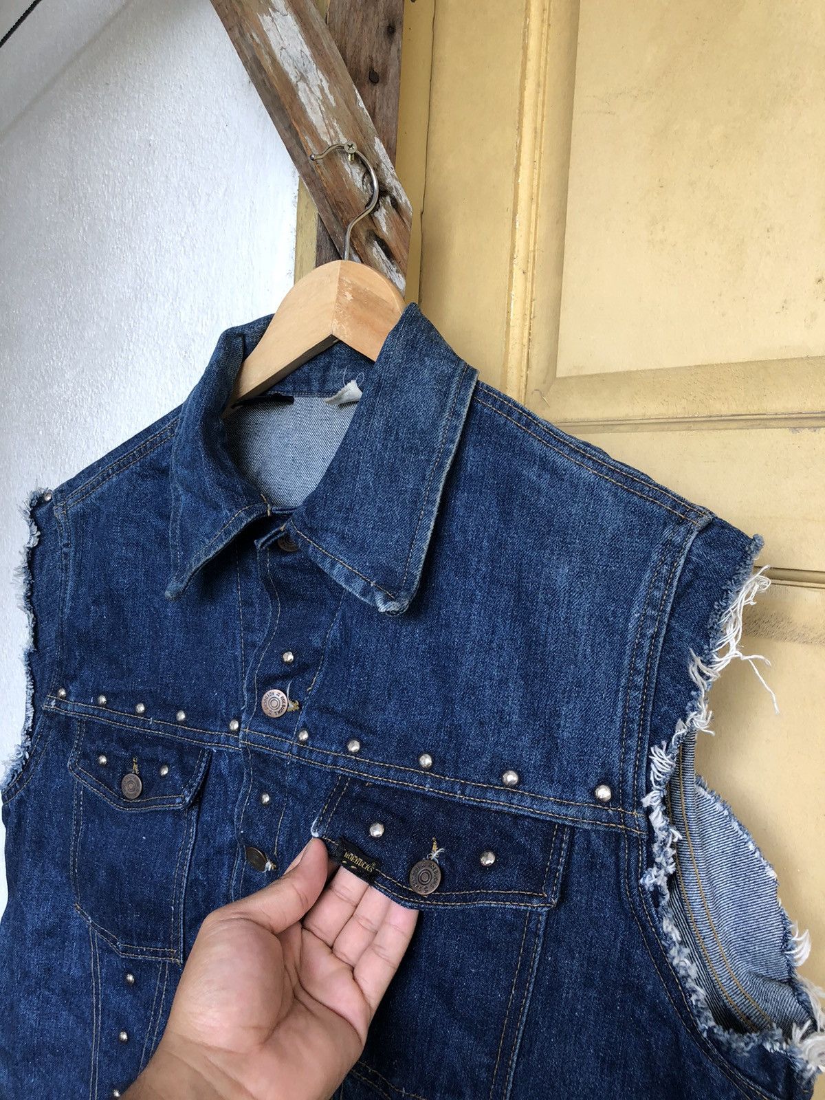 Sears Vtg Genuine Roebucks by Sears Studded Selvedge Punk Jackets Size US L / EU 52-54 / 3 - 14 Thumbnail