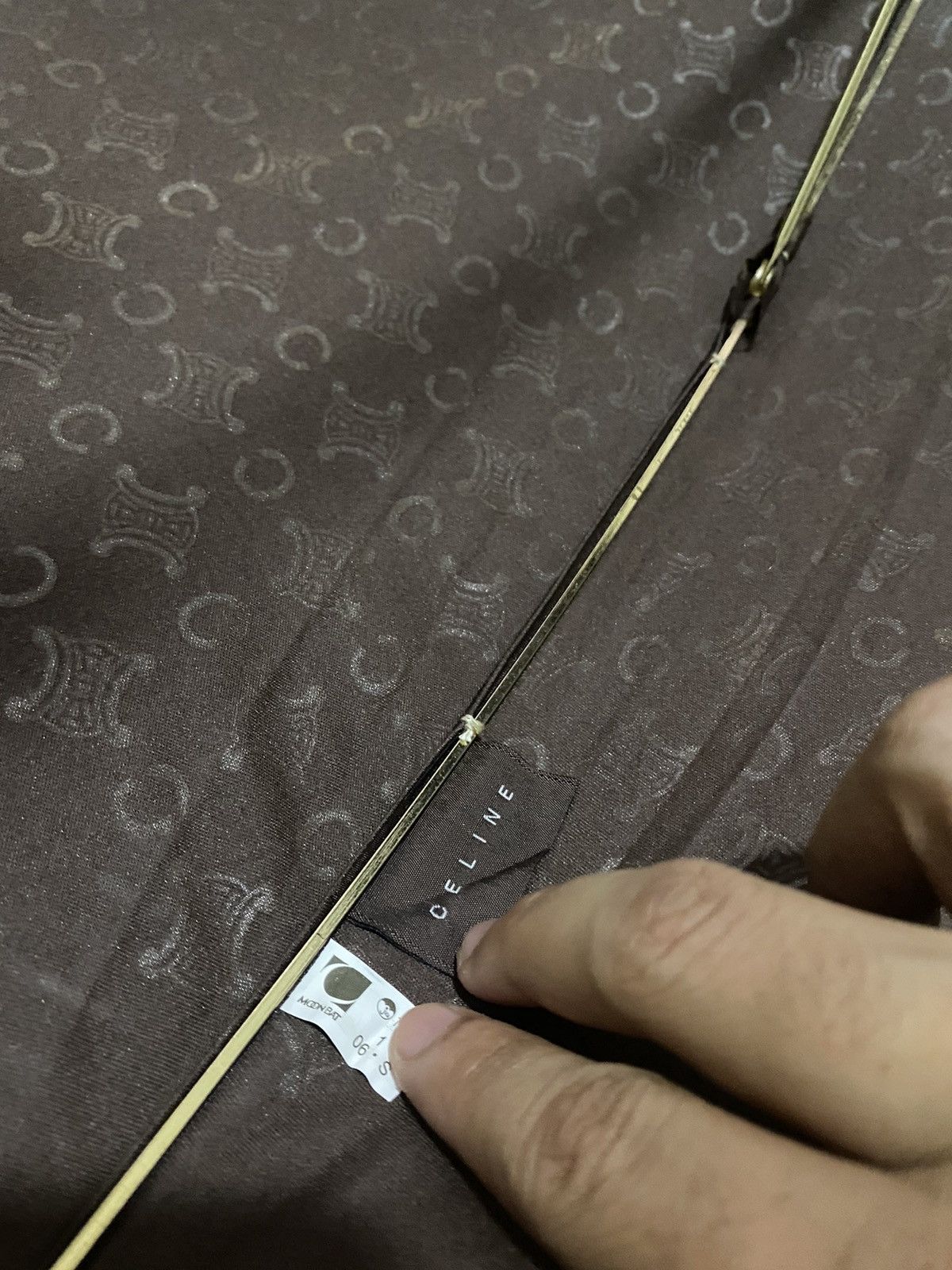 Celine Iconic Monogram Celine Vtg Luxury Umbrella Size ONE SIZE - 6 Thumbnail