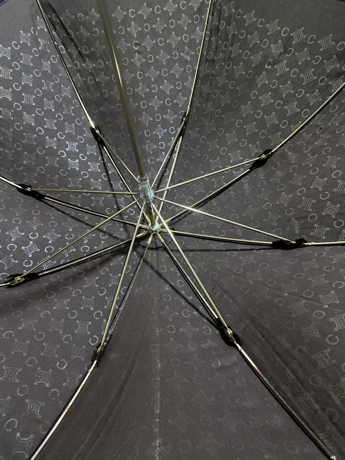 Celine Iconic Monogram Celine Vtg Luxury Umbrella Size ONE SIZE - 7 Thumbnail