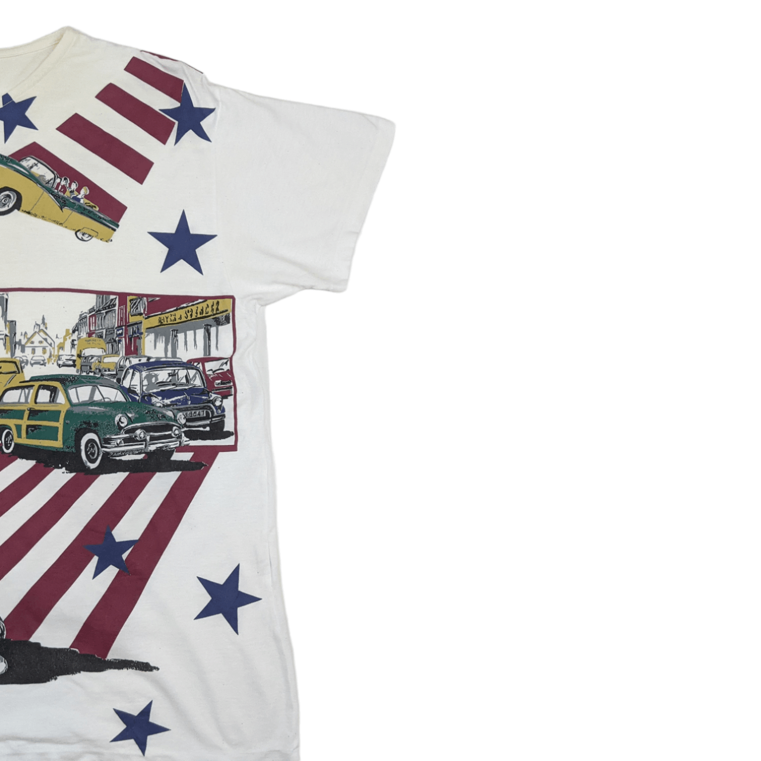 Japanese Brand Vintage Japan DIVERSION Car Graphic T-Shirt Single Stitches Size US L / EU 52-54 / 3 - 8 Thumbnail