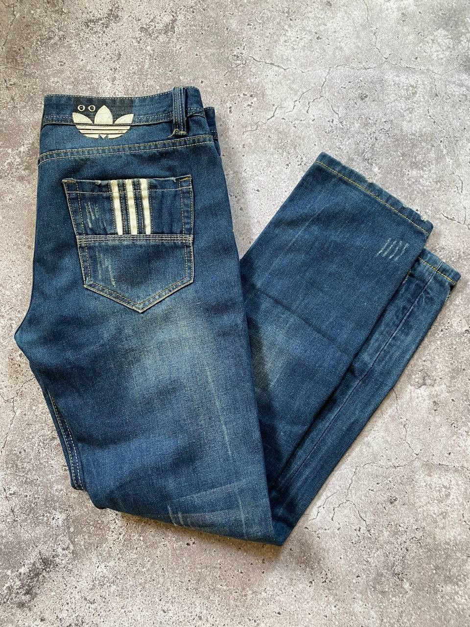 Adidas Diesel x Adidas Vintage Denim Jeans | Grailed