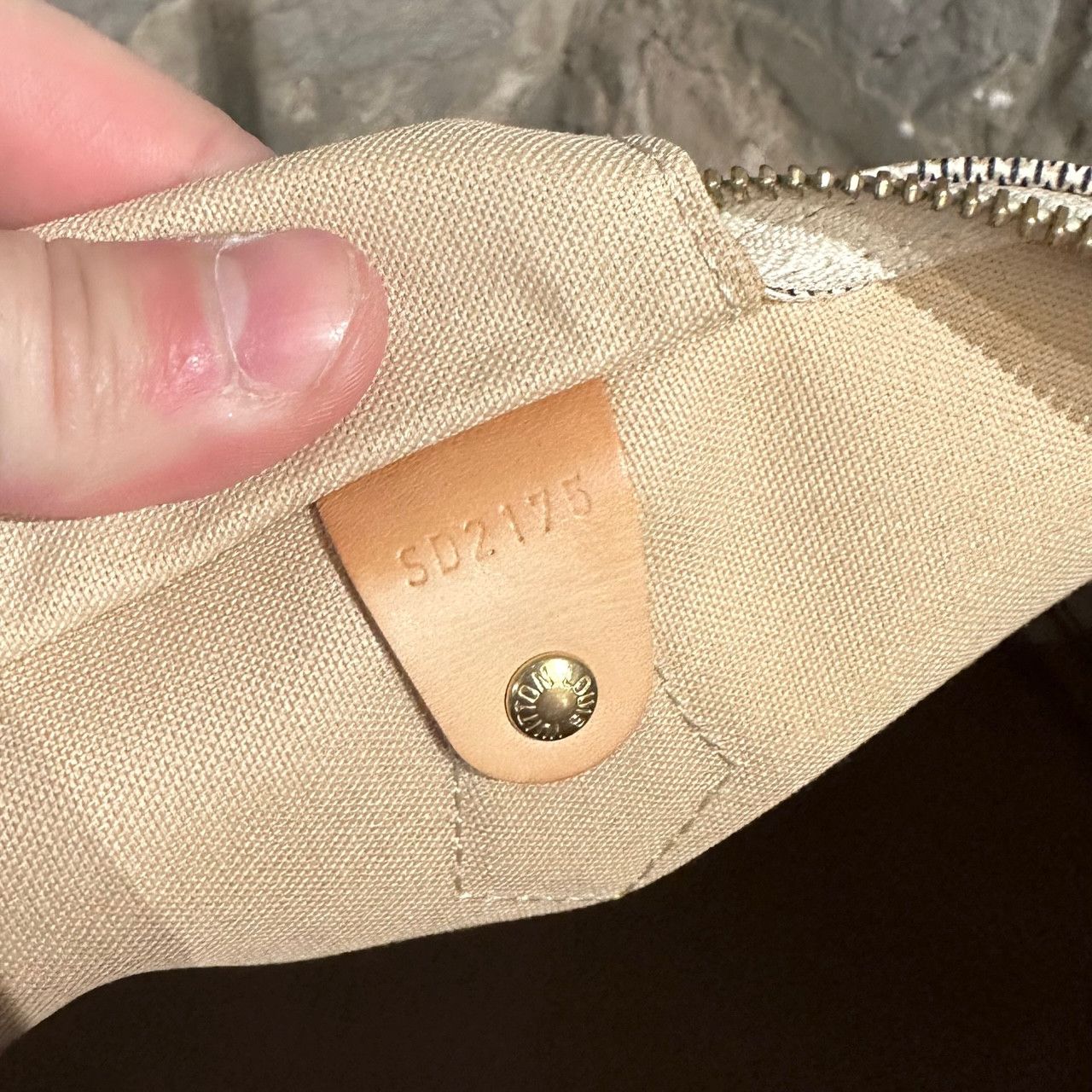 Louis Vuitton Louis Vuitton Damier Azur Speedy 35 Bag Size ONE SIZE - 19 Thumbnail