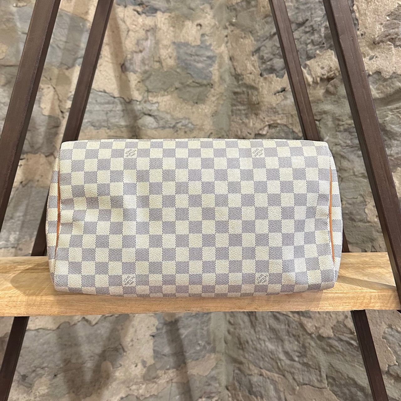 Louis Vuitton Louis Vuitton Damier Azur Speedy 35 Bag Size ONE SIZE - 11 Thumbnail