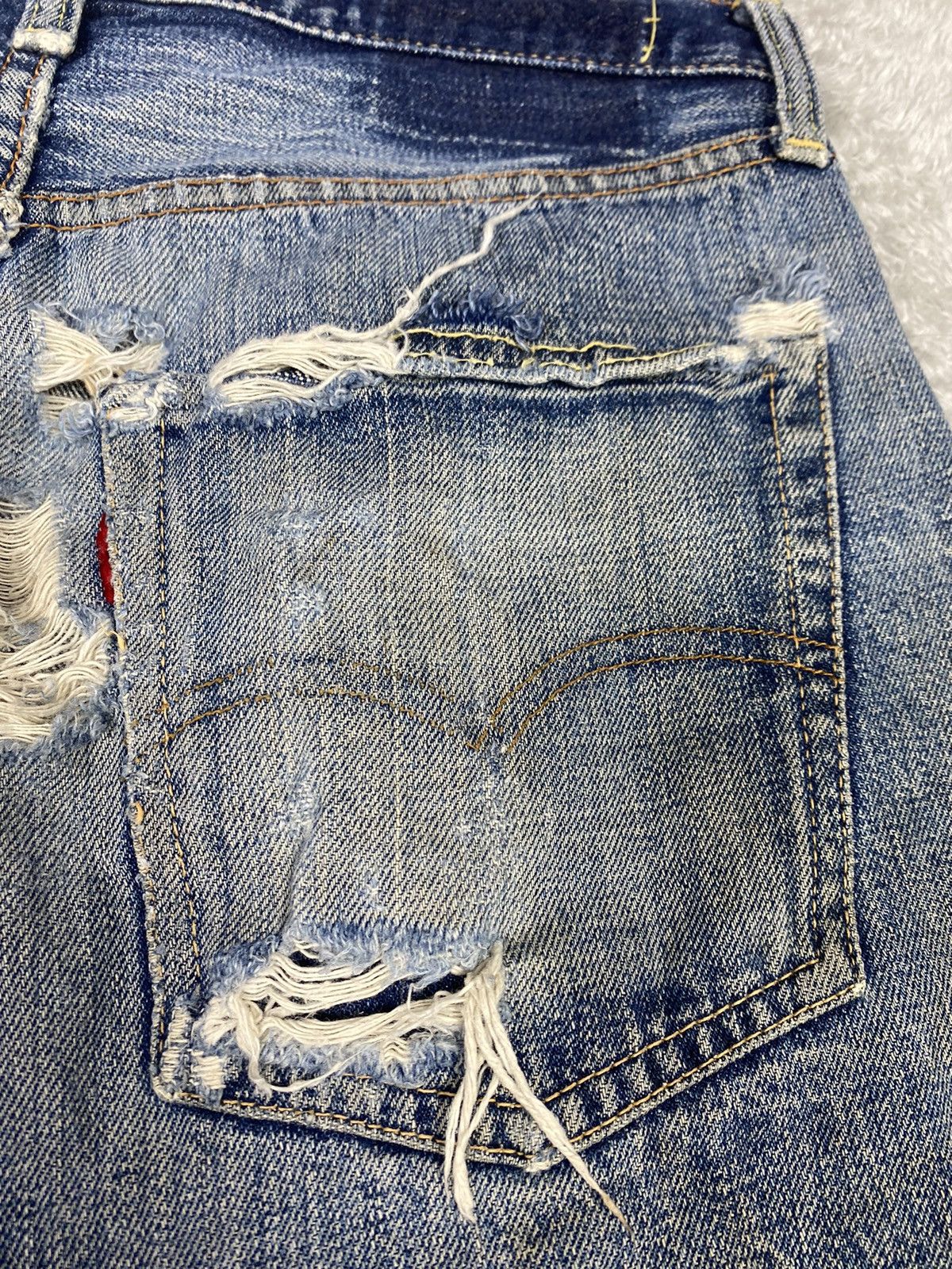 Vintage 70's Levi's 501 Big E Distressed S0237