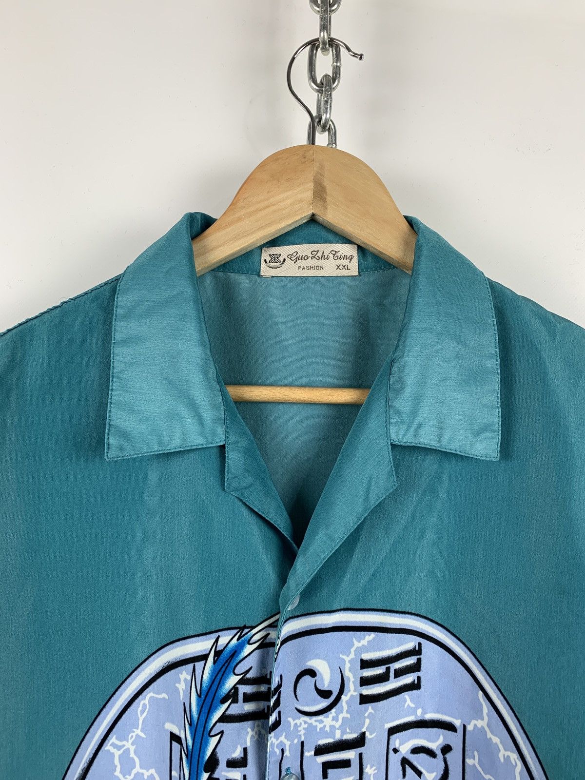 Japanese Brand Vintage Japanese Dragon Crazy Hawaiian Shirt Size US XL / EU 56 / 4 - 14 Thumbnail