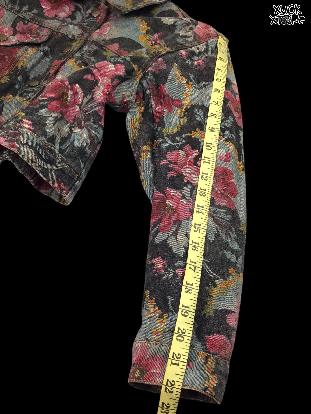 Kenzo 🔥RARE🔥VTG Kenzo Cropped top Floral Trucker Jackets Woman Size M / US 6-8 / IT 42-44 - 17 Thumbnail
