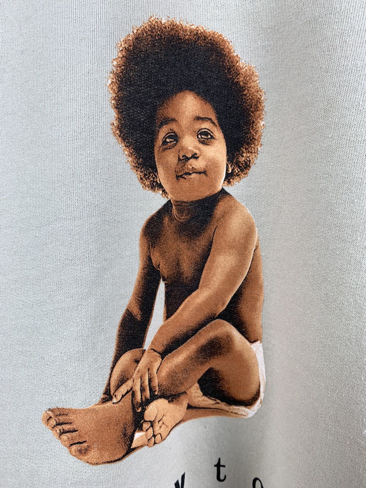 Rap Tees The Notorious B.I.G. Ready to Die Beige Sweatshirt Size US XS / EU 42 / 0 - 7 Thumbnail