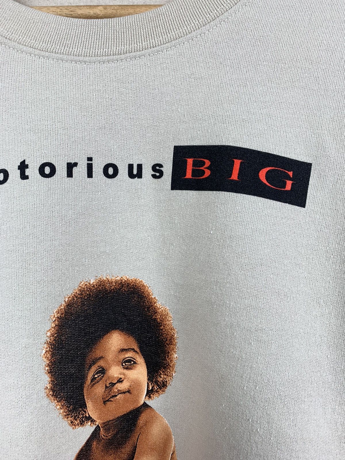 Rap Tees The Notorious B.I.G. Ready to Die Beige Sweatshirt Size US XS / EU 42 / 0 - 8 Thumbnail