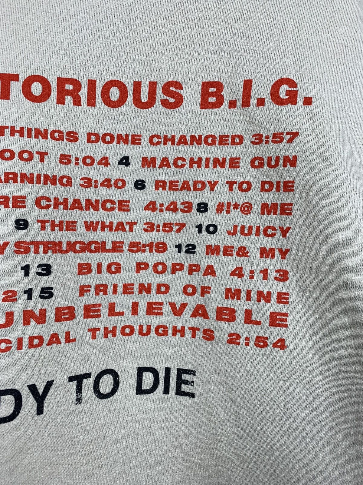Rap Tees The Notorious B.I.G. Ready to Die Beige Sweatshirt Size US XS / EU 42 / 0 - 10 Thumbnail