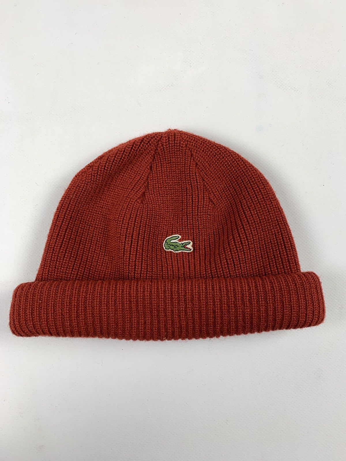 Lacoste Vintage Lacoste Wool Beanie Hats Made In France Size ONE SIZE - 4 Thumbnail