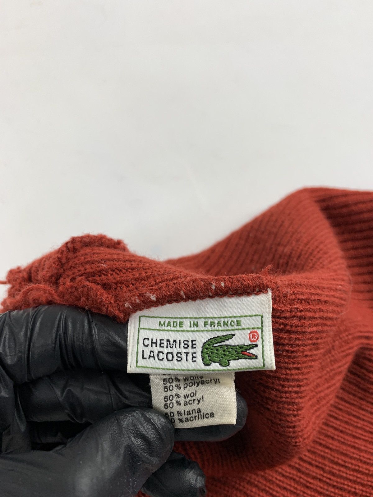 Lacoste Vintage Lacoste Wool Beanie Hats Made In France Size ONE SIZE - 14 Thumbnail
