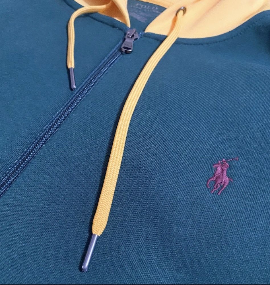 Polo Ralph Lauren Polo Ralph Lauren Double Tech Color Block Zip Up Hoodie Size US L / EU 52-54 / 3 - 7 Thumbnail
