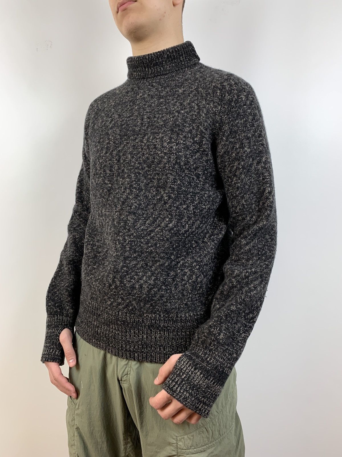 Oliver Spencer Oliver Spencer Wool Turtle Neck Sweater Size US M / EU 48-50 / 2 - 2 Thumbnail