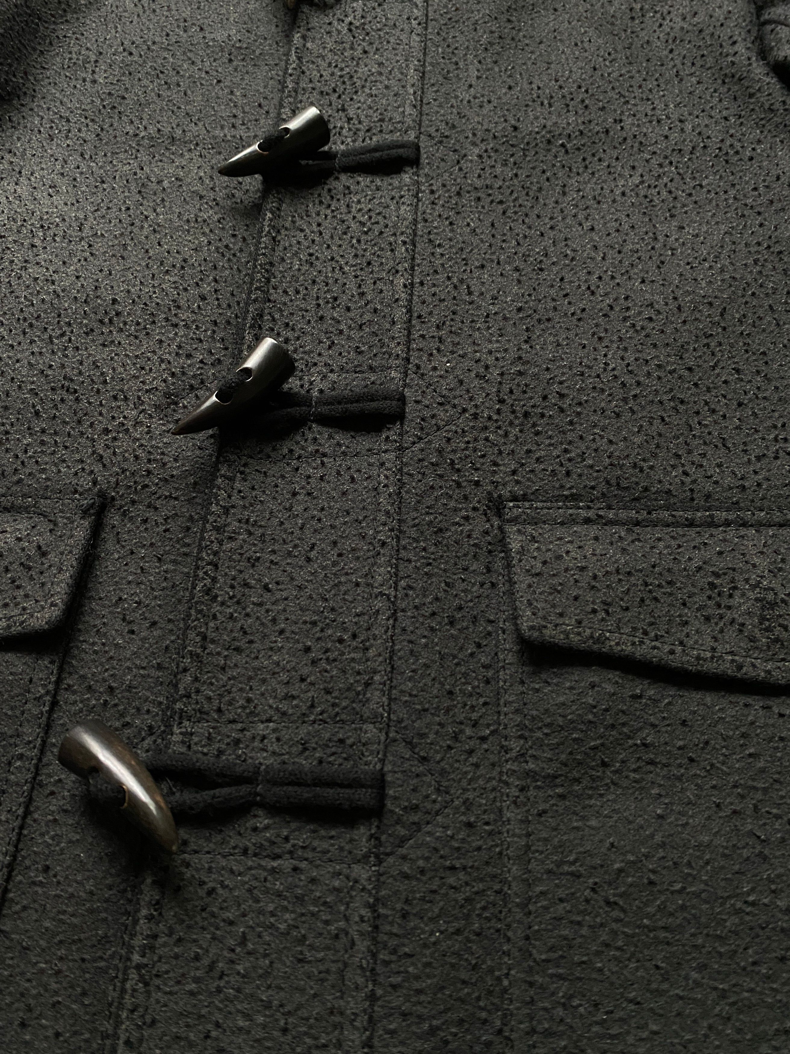 Dior ⚡️QUICK SALE⚡️Dior Dark Grey Black Duffle Coat Hedi Slimane Size US M / EU 48-50 / 2 - 3 Thumbnail