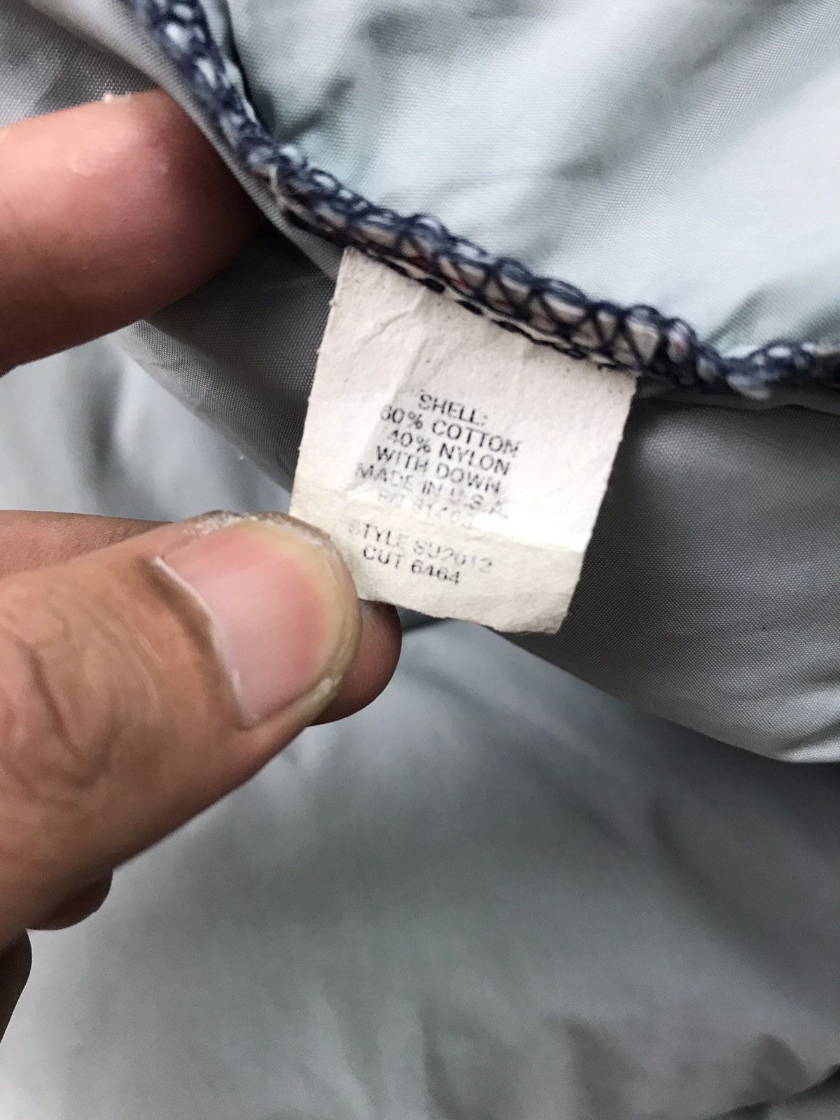 Supreme SUPREME Vintage Down Puffer Jacket 1990s Size US L / EU 52-54 / 3 - 7 Thumbnail