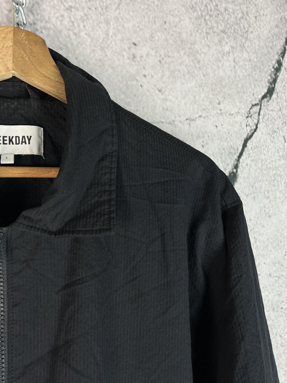 Japanese Brand Avant garde Weekday light jacket like Issey Miyake Size US L / EU 52-54 / 3 - 2 Thumbnail