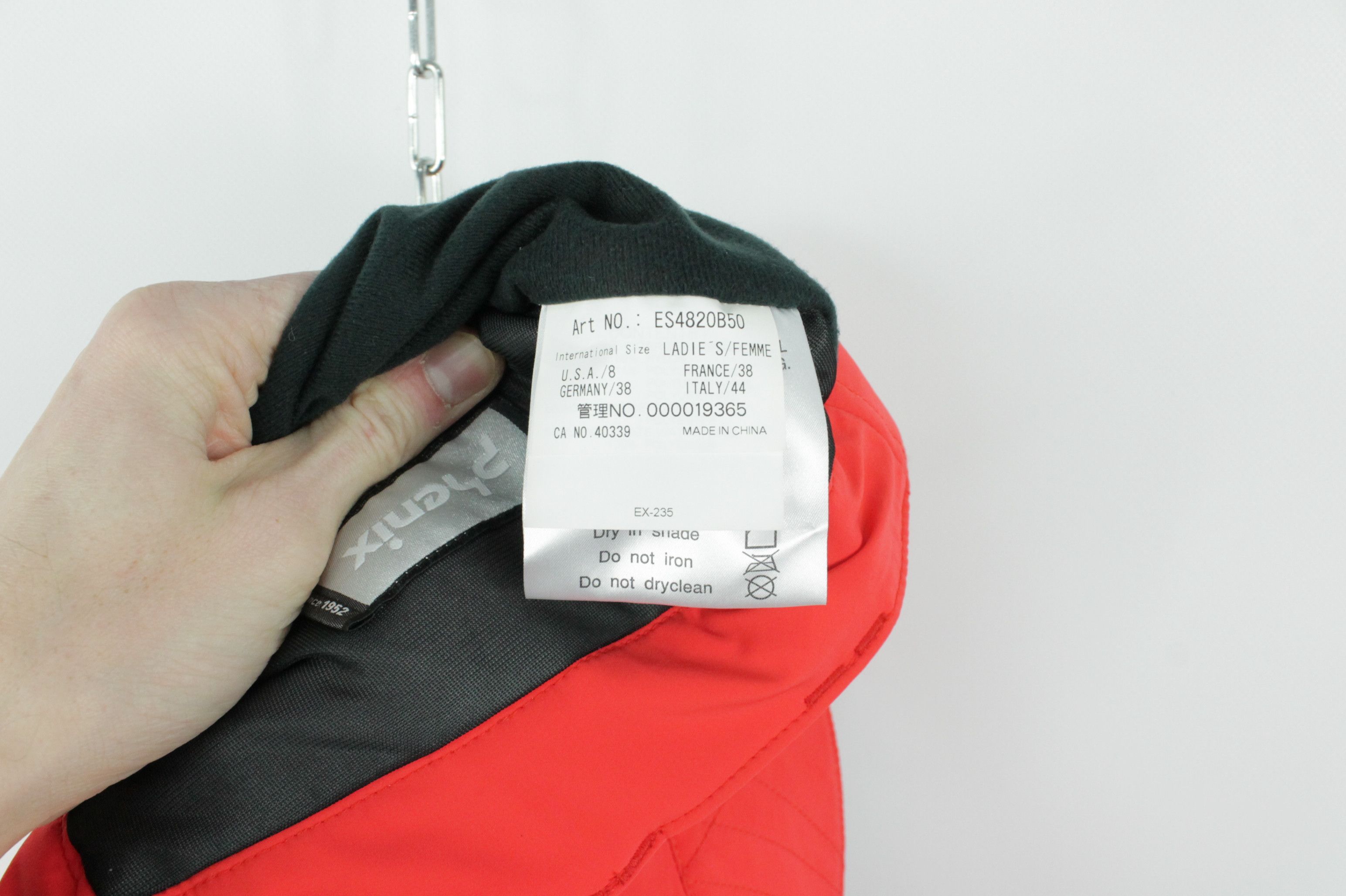 Phenix Phenix Orca Slim Fit Red Ski Insulated Winter Women's Pants Size 28" / US 6 / IT 42 - 8 Thumbnail