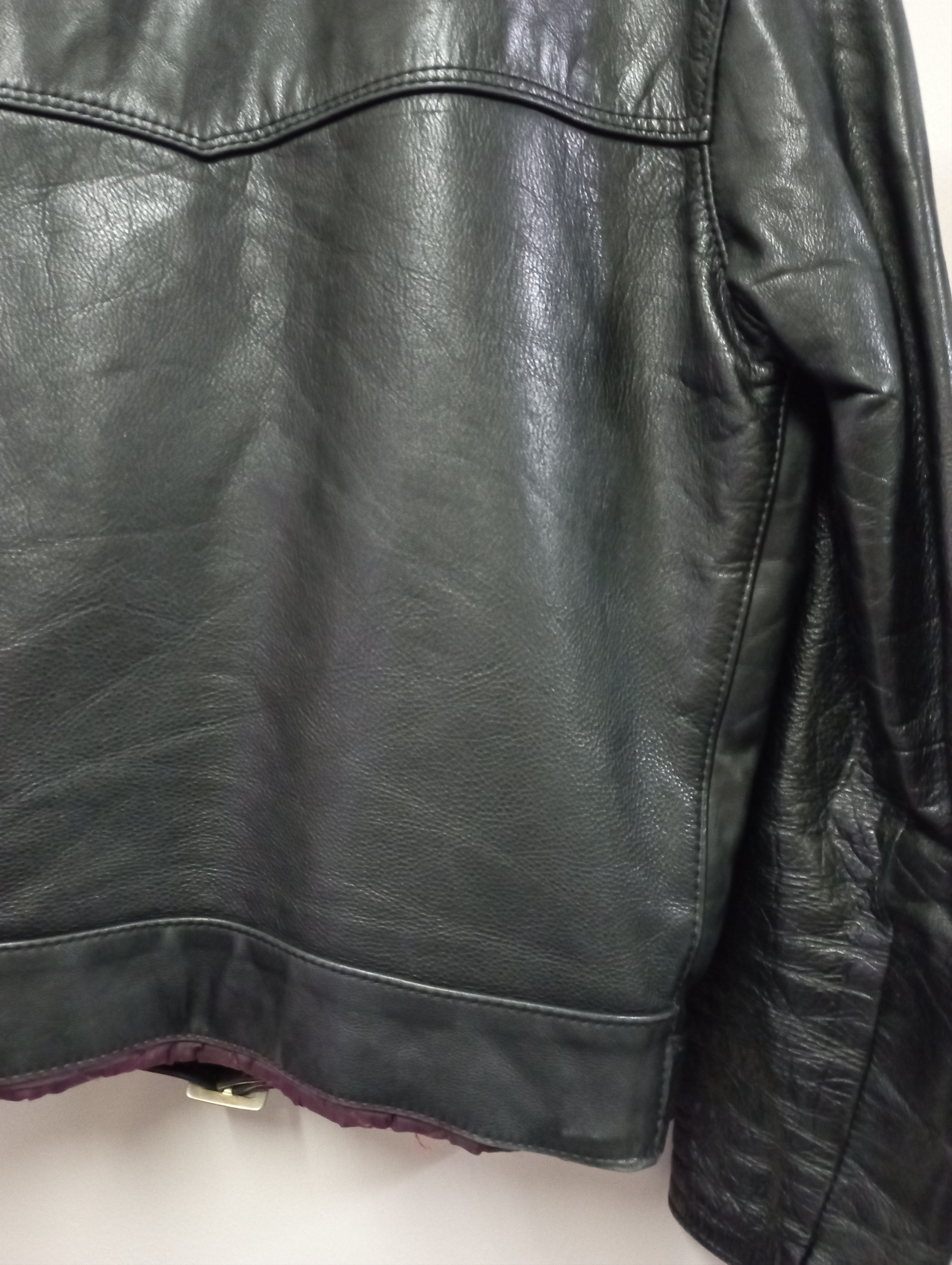 Schott Vintage A & P Leather Jacket For Bikers And Motorcycles Size US M / EU 48-50 / 2 - 16 Thumbnail