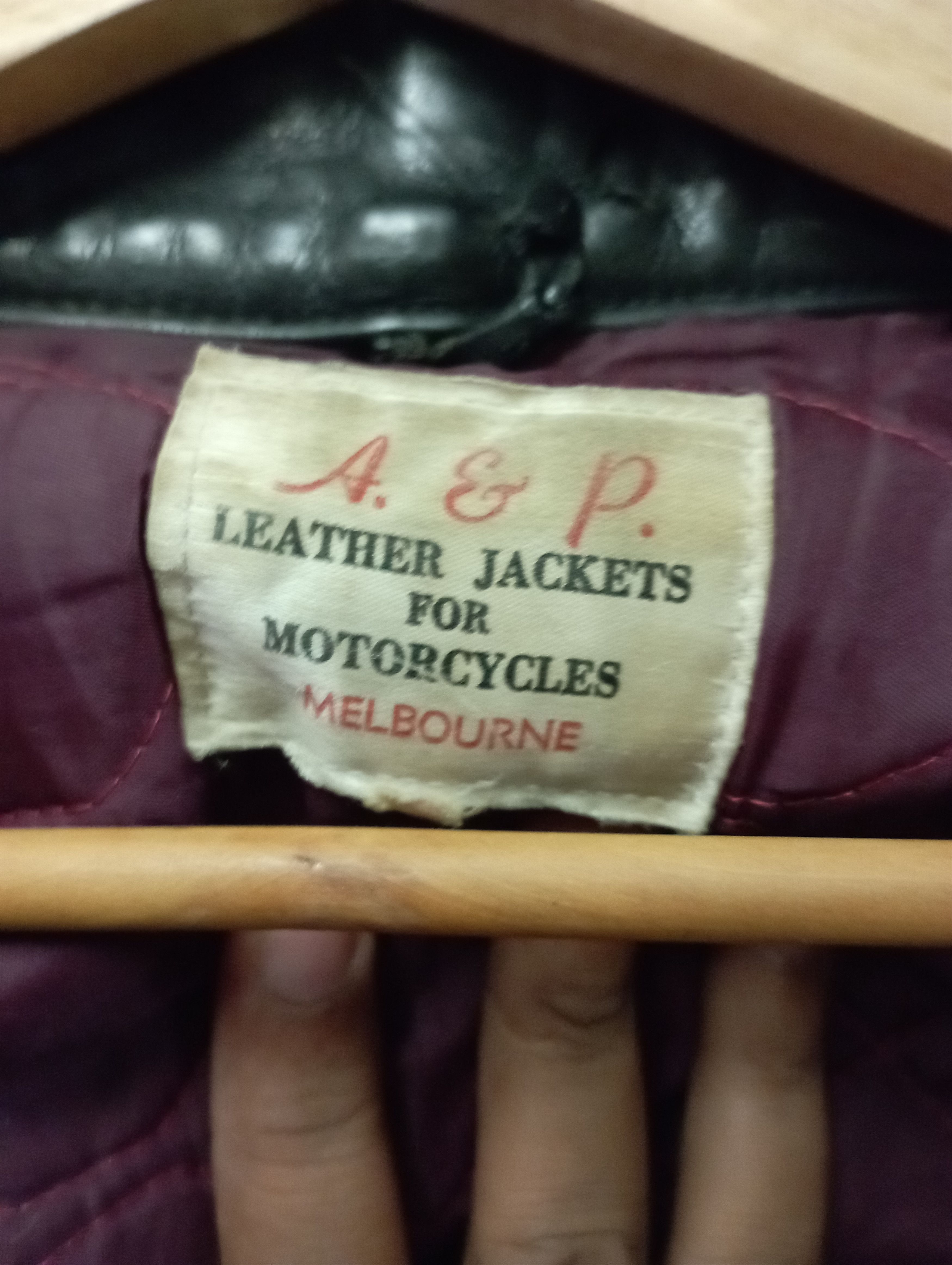 Schott Vintage A & P Leather Jacket For Bikers And Motorcycles Size US M / EU 48-50 / 2 - 20 Thumbnail