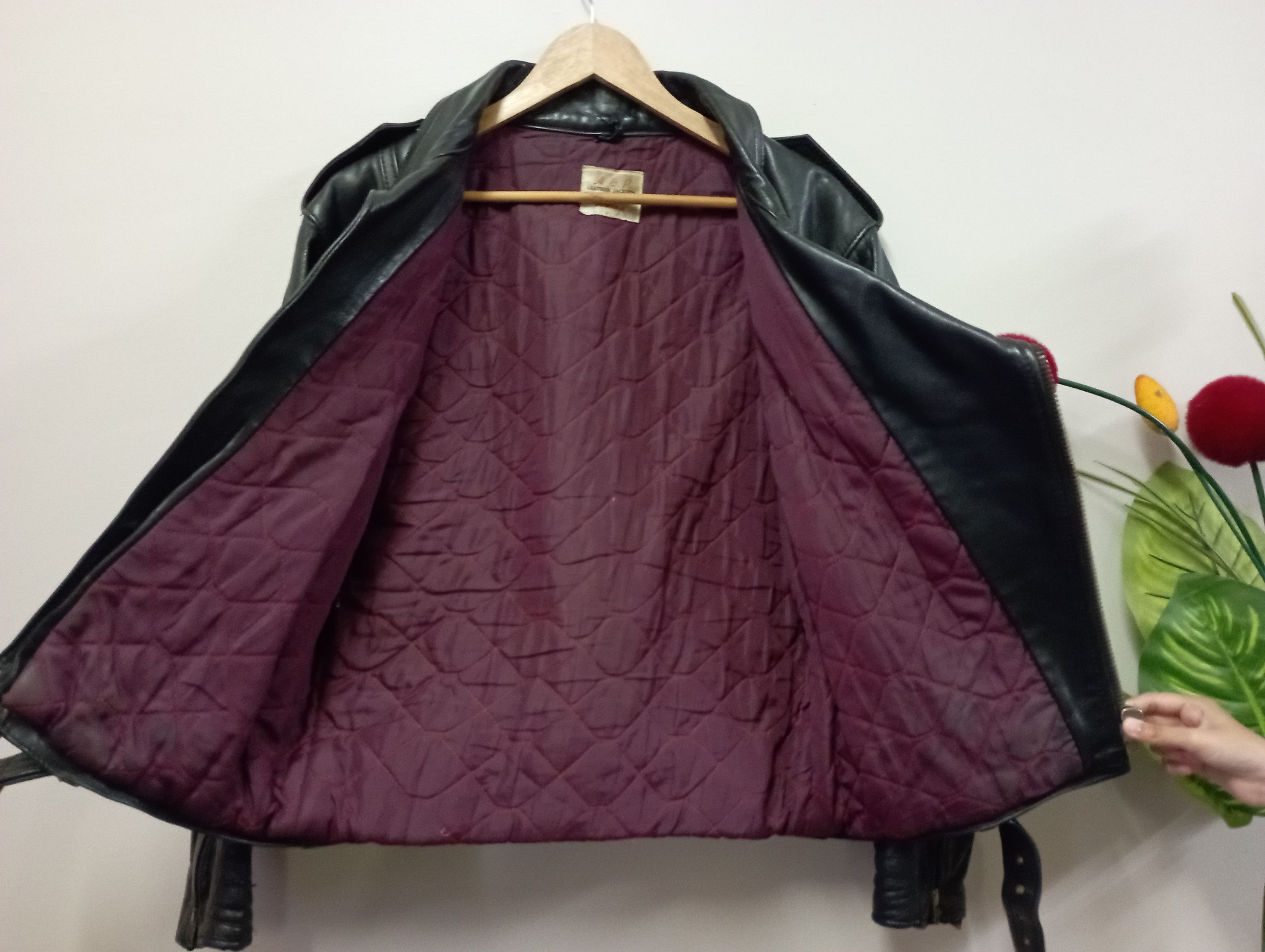 Schott Vintage A & P Leather Jacket For Bikers And Motorcycles Size US M / EU 48-50 / 2 - 19 Thumbnail