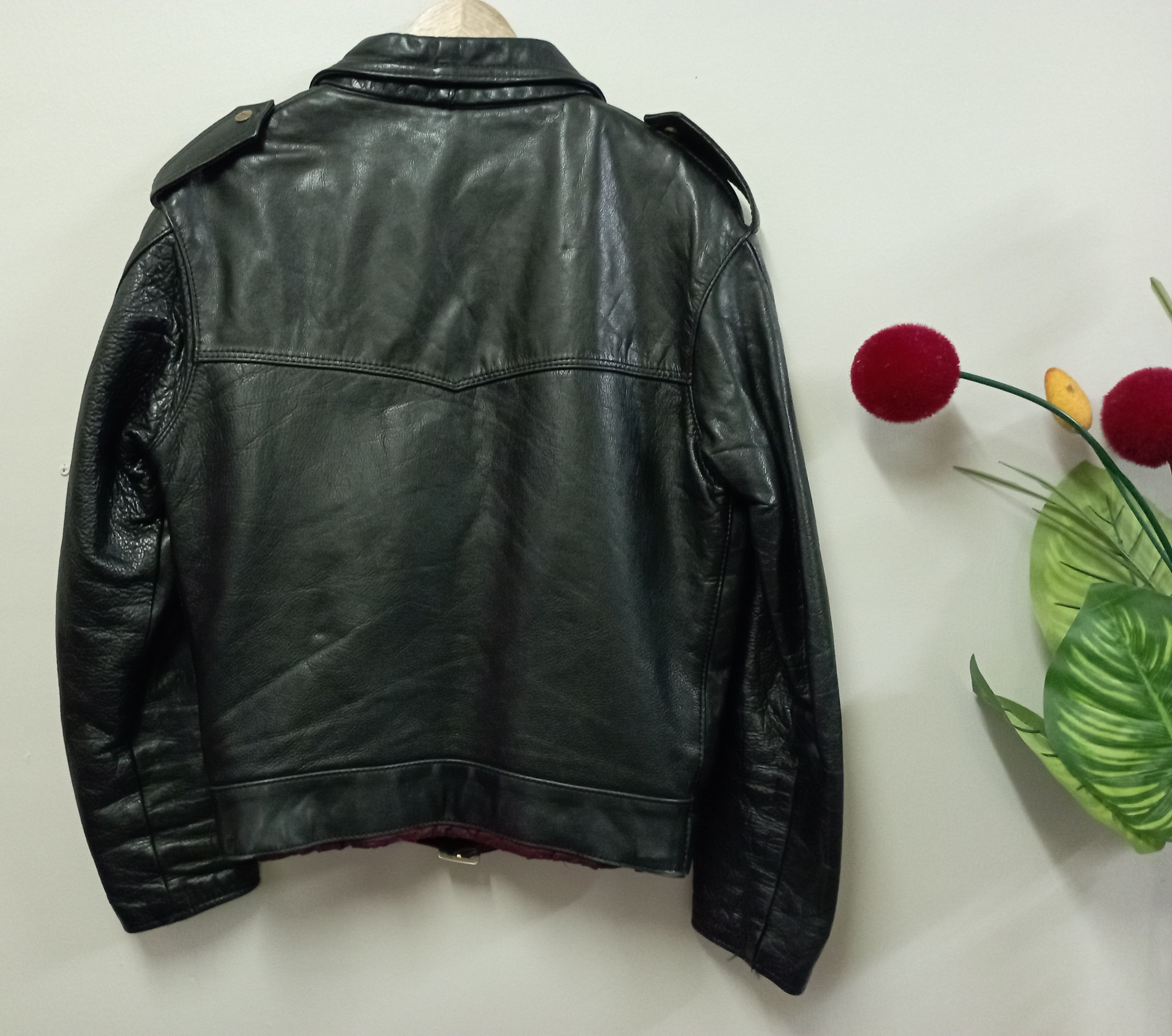Schott Vintage A & P Leather Jacket For Bikers And Motorcycles Size US M / EU 48-50 / 2 - 14 Thumbnail
