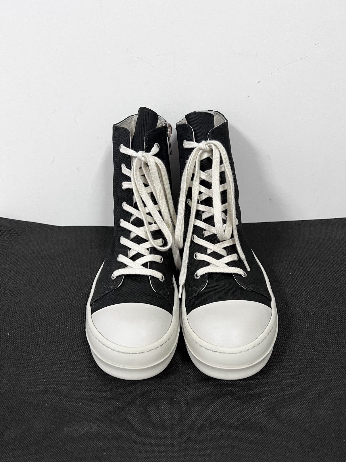 Rick Owens Drkshdw Rick owens drkshdw ramones high top sneakers sz42 Size US 9 / EU 42 - 3 Thumbnail