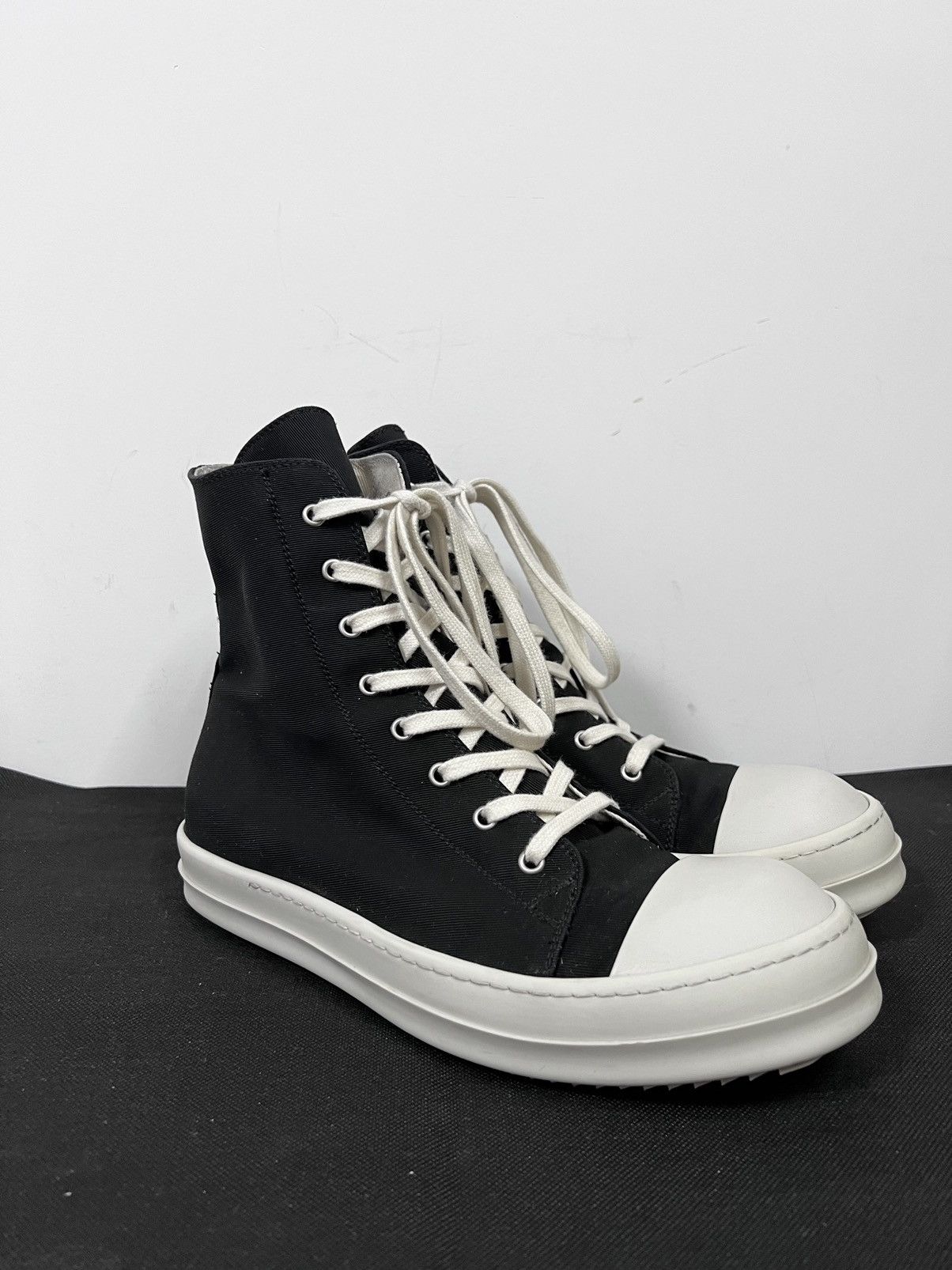 Rick Owens Drkshdw Rick owens drkshdw ramones high top sneakers sz42 Size US 9 / EU 42 - 5 Thumbnail