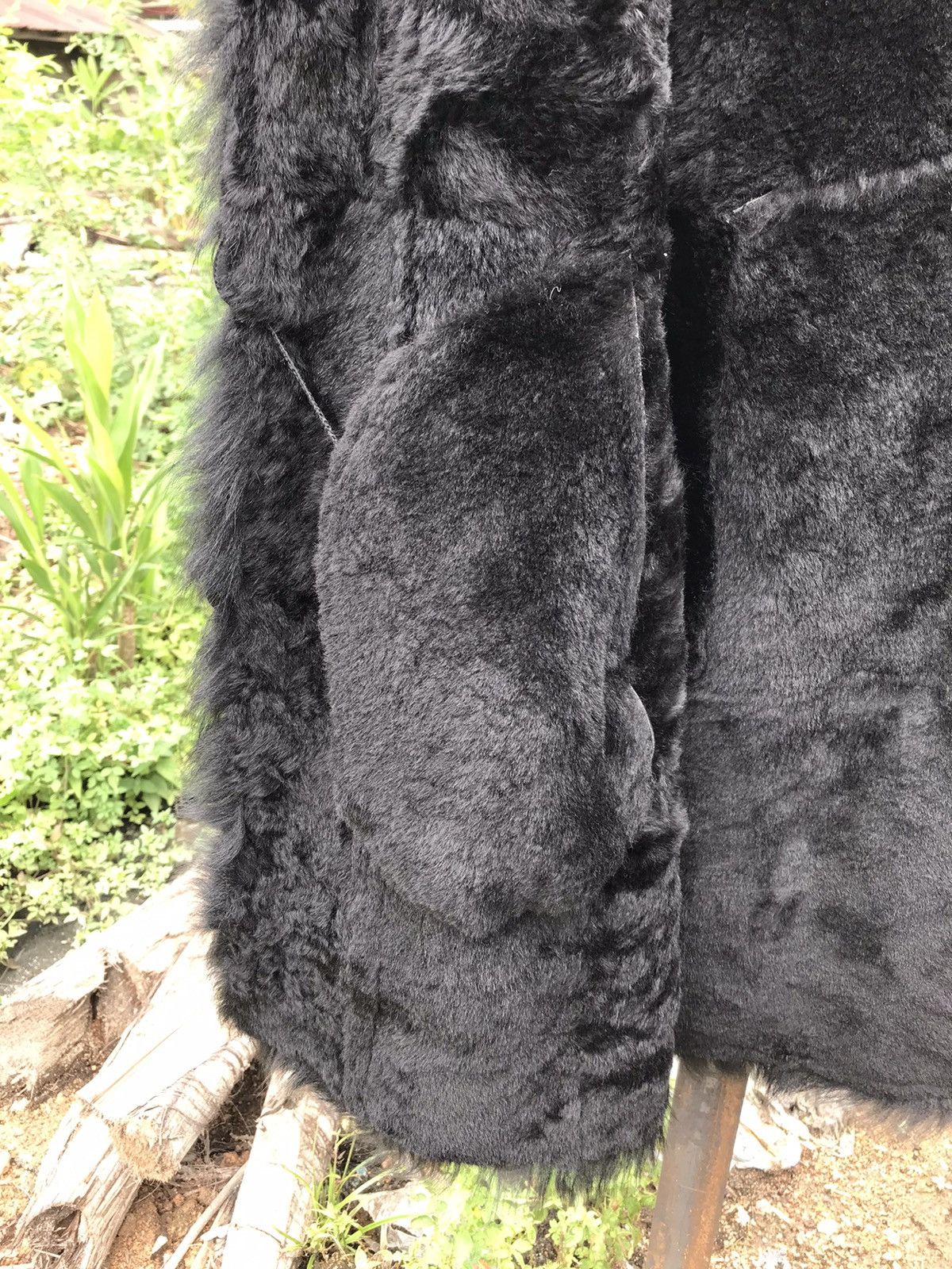 Other 🖤 Black Suede Sheep Shearling Jacket Coat Tuscana Trim Size US M / EU 48-50 / 2 - 5 Thumbnail