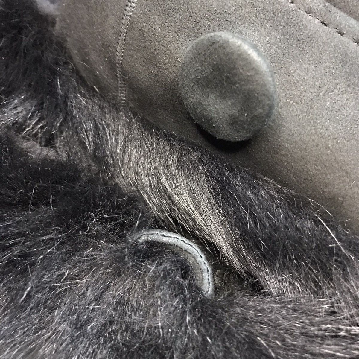 Other 🖤 Black Suede Sheep Shearling Jacket Coat Tuscana Trim Size US M / EU 48-50 / 2 - 17 Thumbnail