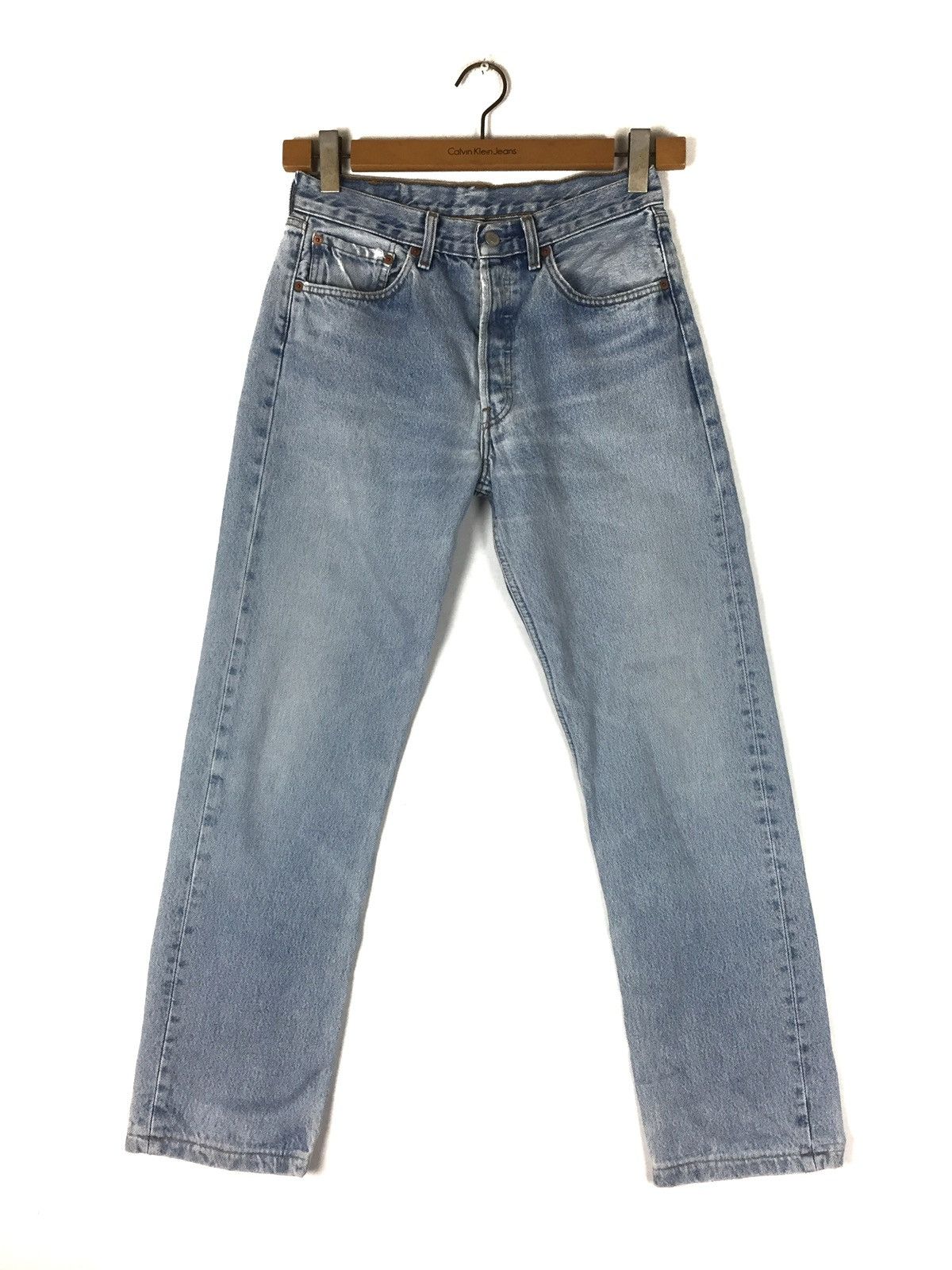 Levi's × Levi's Vintage Clothing Vintage Levis 501 Light Wash Made in USA Kurt kobain Style Size US 30 / EU 46 - 1 Thumbnail