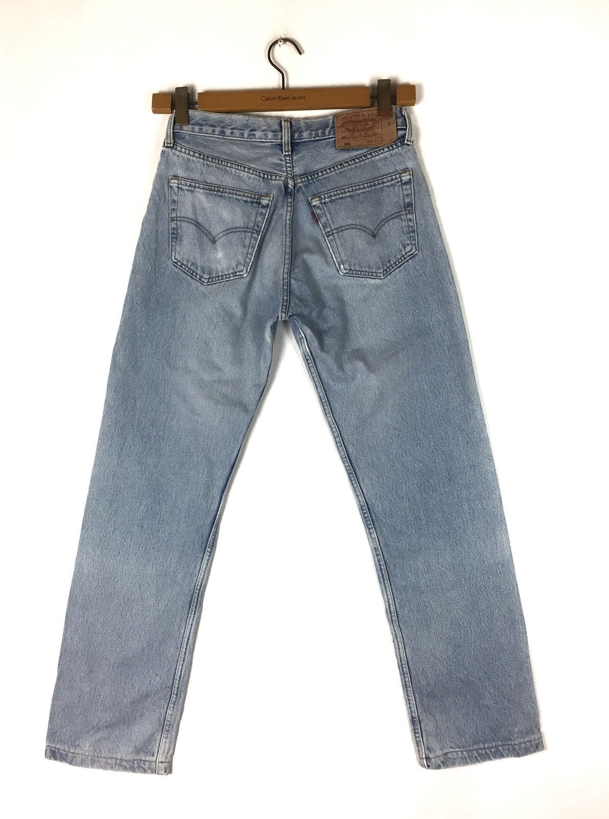 Levi's × Levi's Vintage Clothing Vintage Levis 501 Light Wash Made in USA Kurt kobain Style Size US 30 / EU 46 - 2 Thumbnail