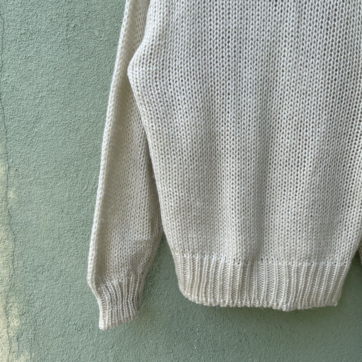 Aran Isles Knitwear Vintage K-Club Knit Cardigan Knitwear Like Kurt Cobain Size US M / EU 48-50 / 2 - 8 Thumbnail