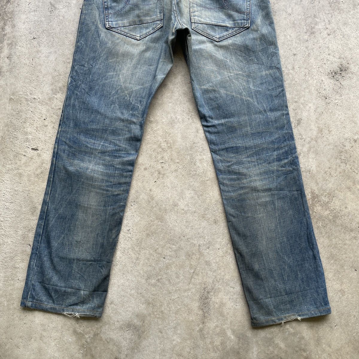 Vintage × Zara Vintage Zara Jeans Faded Denim Pants W33x31 Size US 33 - 11 Thumbnail
