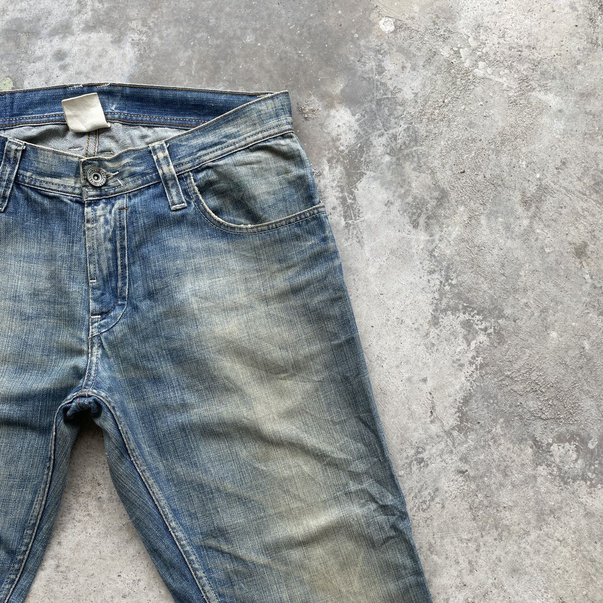 Vintage × Zara Vintage Zara Jeans Faded Denim Pants W33x31 Size US 33 - 4 Thumbnail