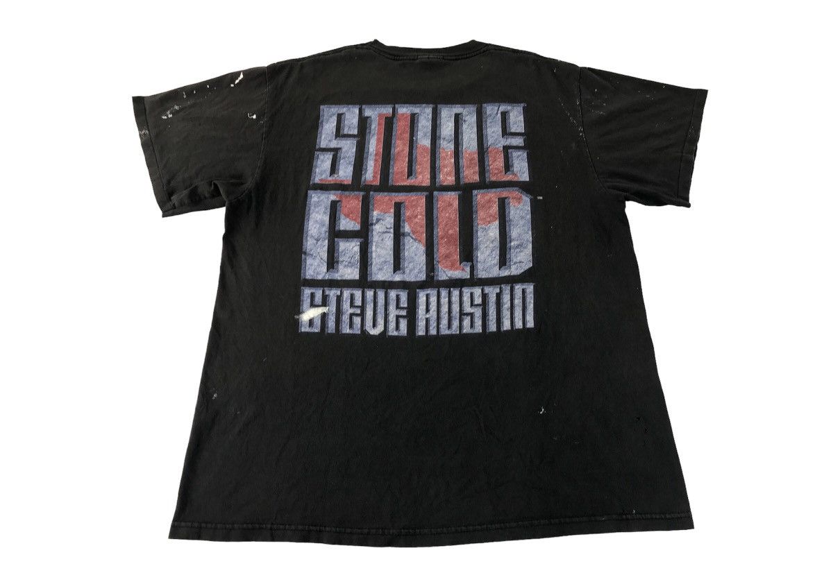 WWE × WWF 90s WWF Stone Cold Steve Austin Wrestler Texas State Bird Size US XL / EU 56 / 4 - 2 Thumbnail