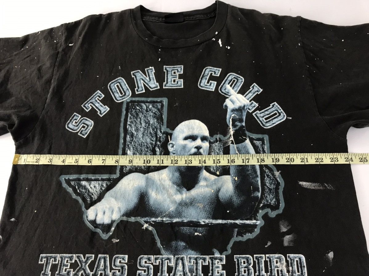 WWE × WWF 90s WWF Stone Cold Steve Austin Wrestler Texas State Bird Size US XL / EU 56 / 4 - 9 Thumbnail