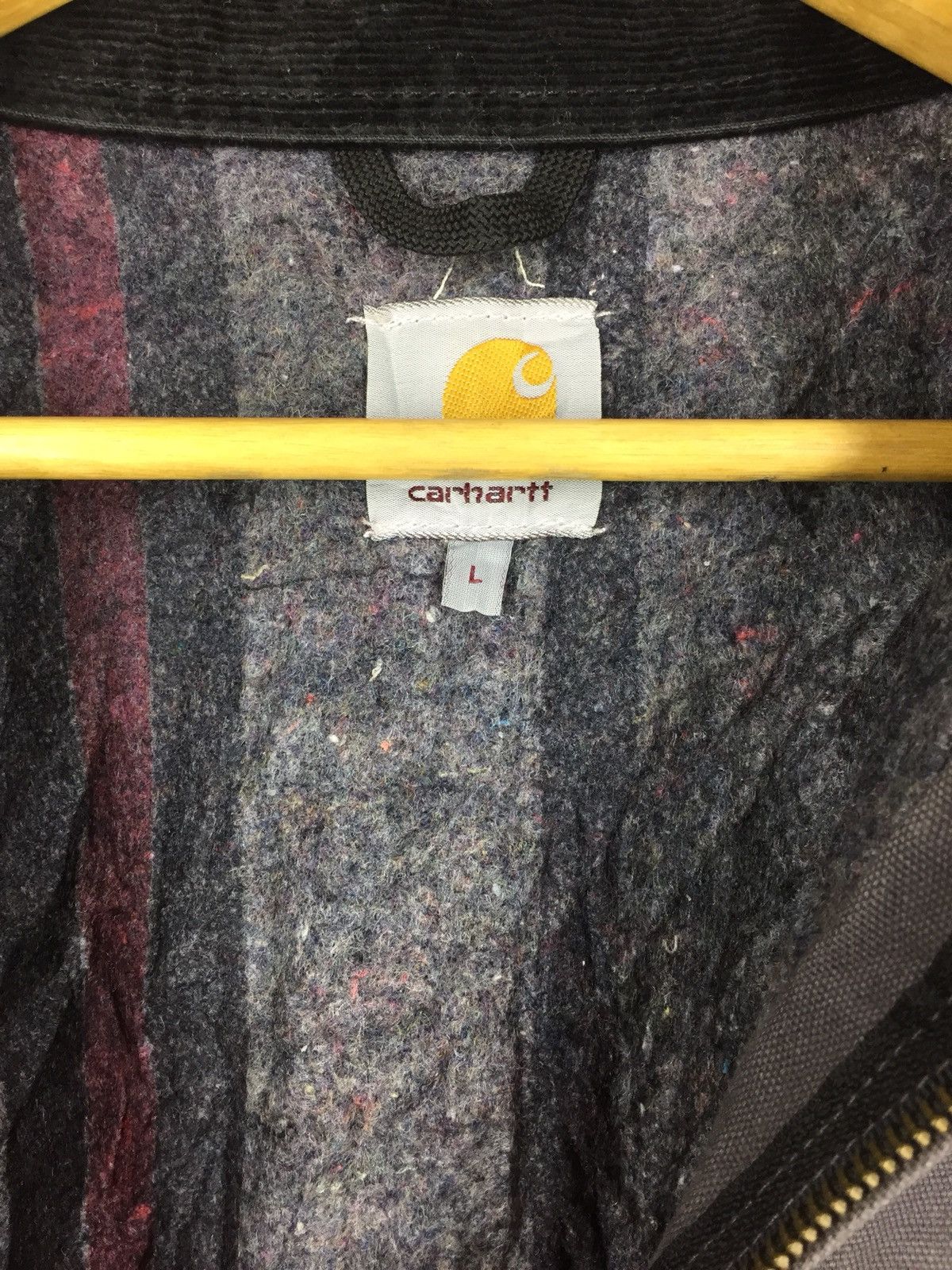Carhartt Carhartt Duck Detroit Blanket Lined Faded jacket Size US L / EU 52-54 / 3 - 8 Thumbnail