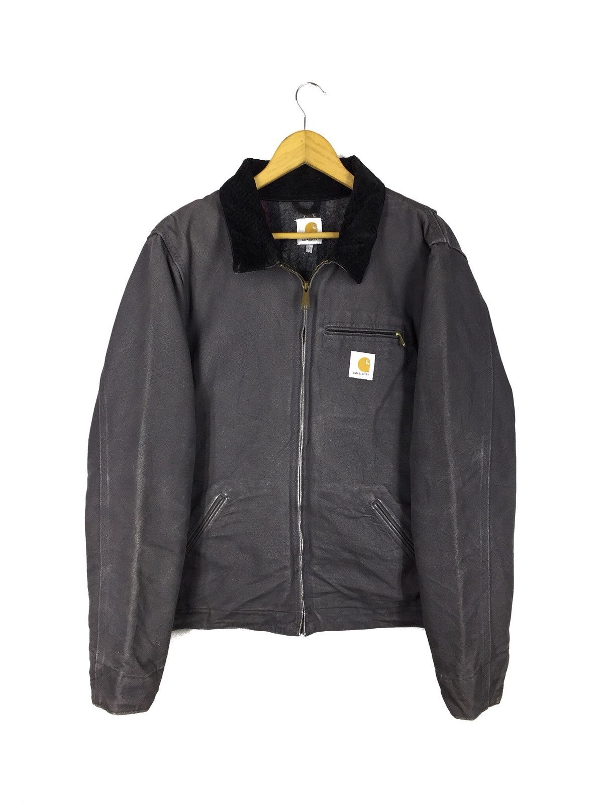 Carhartt Carhartt Duck Detroit Blanket Lined Faded jacket Size US L / EU 52-54 / 3 - 7 Thumbnail