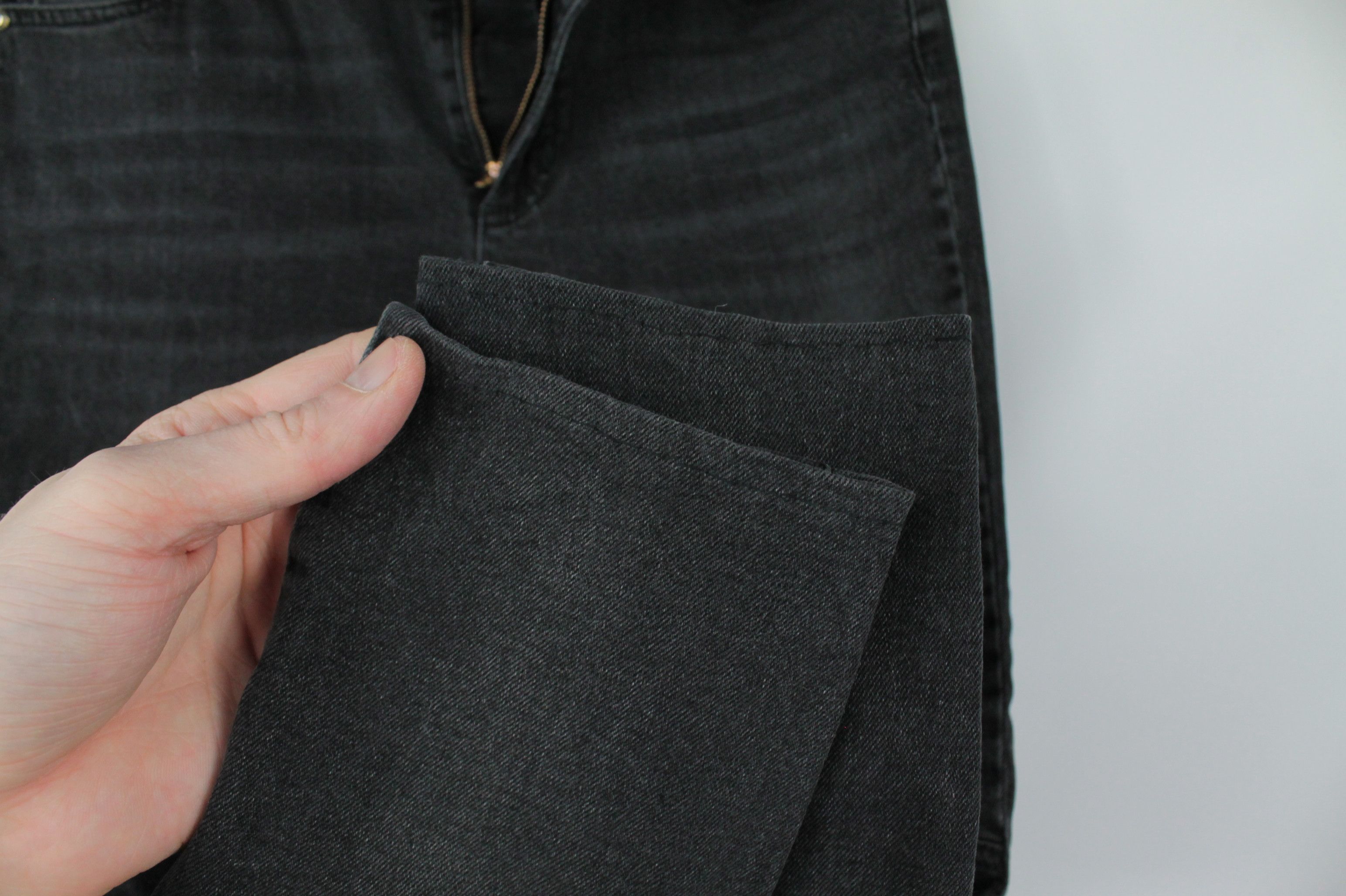 Versace × Versace Jeans Couture Versace Jeans Skinny Fit Cropped Black Denim Jeans Women's Size 26" / US 2 / IT 38 - 3 Thumbnail