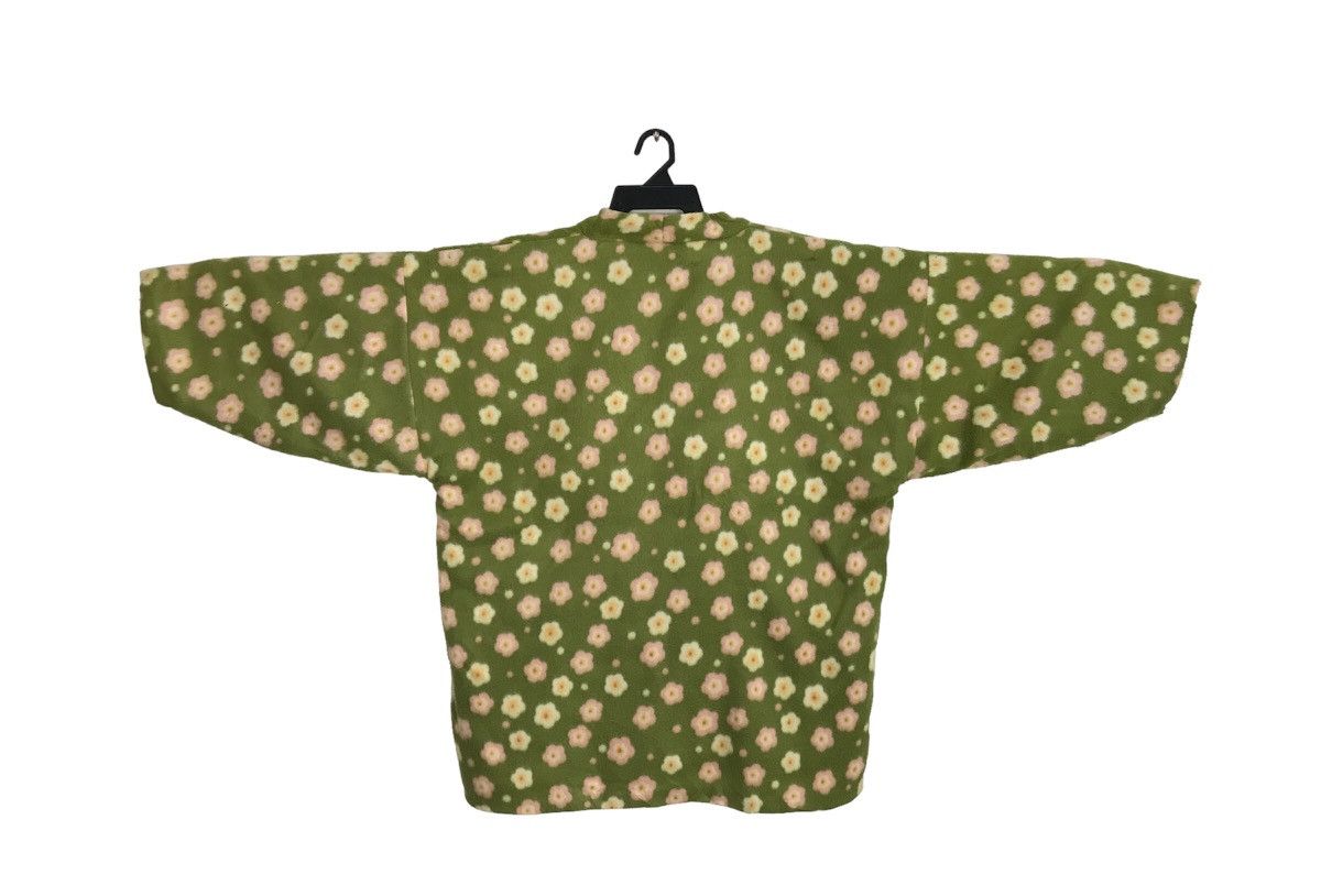 Japanese Brand 90s Padded Japanese Kimono Hanten Haori Cardigan Floral Size XL / US 12-14 / IT 48-50 - 2 Thumbnail