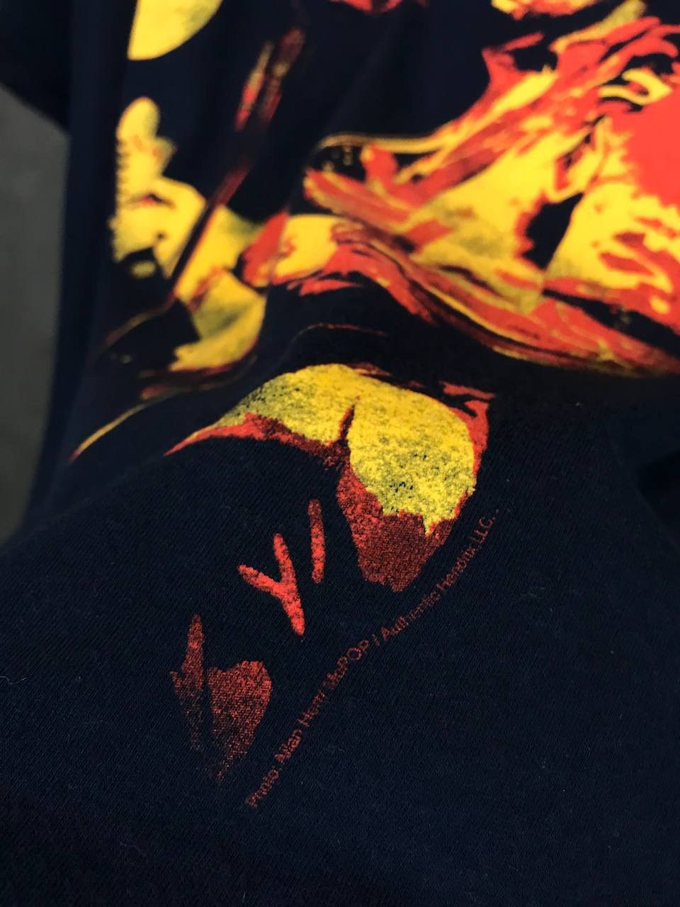 Band Tees × Jimi Hendrix × Vintage Jimi Hendrix vintage rock band tee Size US XXL / EU 58 / 5 - 3 Thumbnail