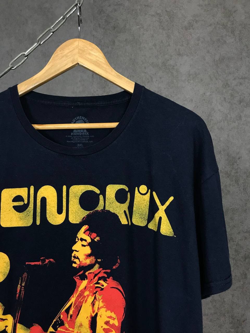 Band Tees × Jimi Hendrix × Vintage Jimi Hendrix vintage rock band tee Size US XXL / EU 58 / 5 - 2 Thumbnail