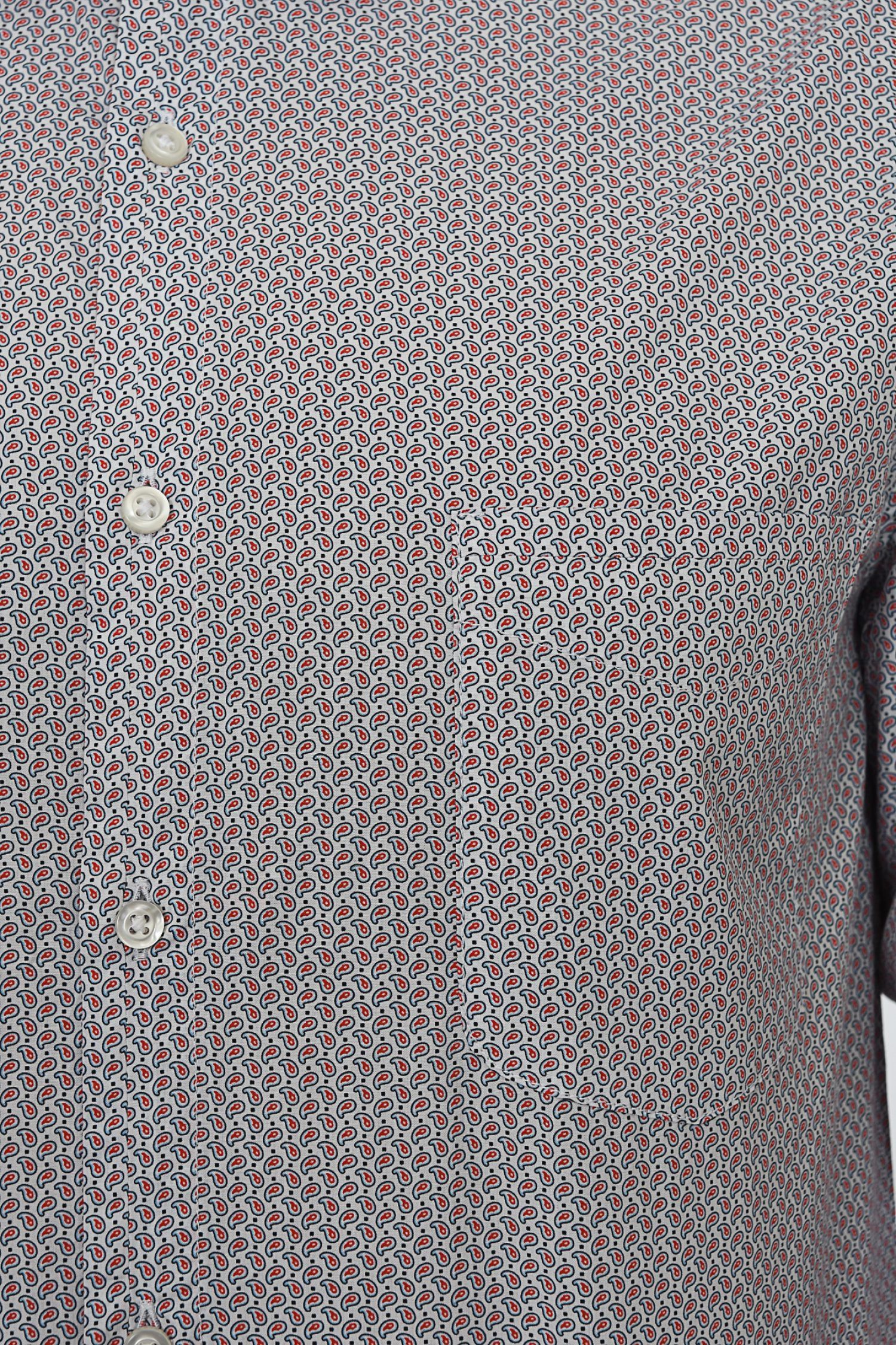 Hugo Boss Hugo Boss Magneton Slim Fit Monogram Formal Dress Shirt Size US S / EU 44-46 / 1 - 4 Thumbnail
