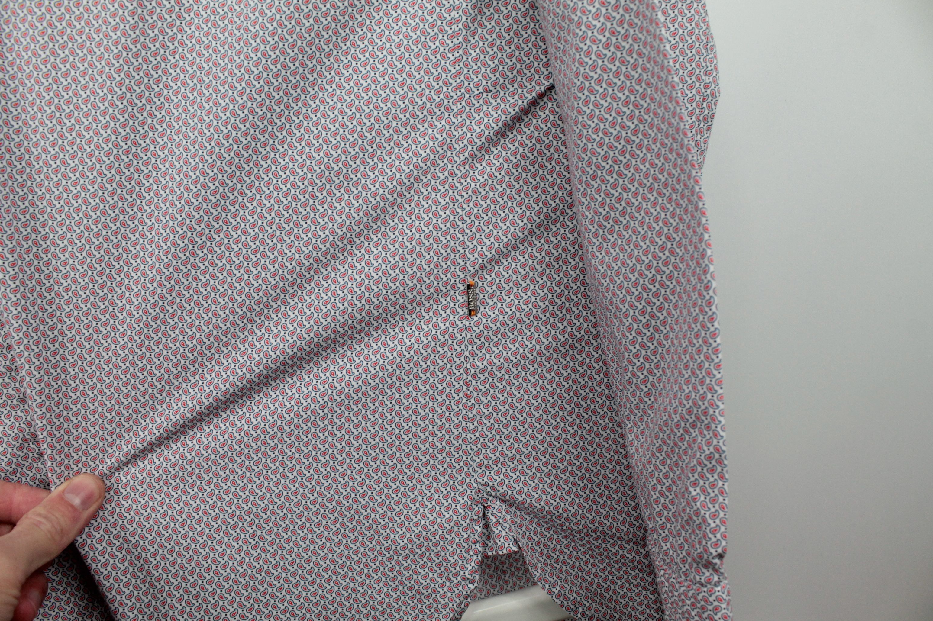 Hugo Boss Hugo Boss Magneton Slim Fit Monogram Formal Dress Shirt Size US S / EU 44-46 / 1 - 9 Thumbnail