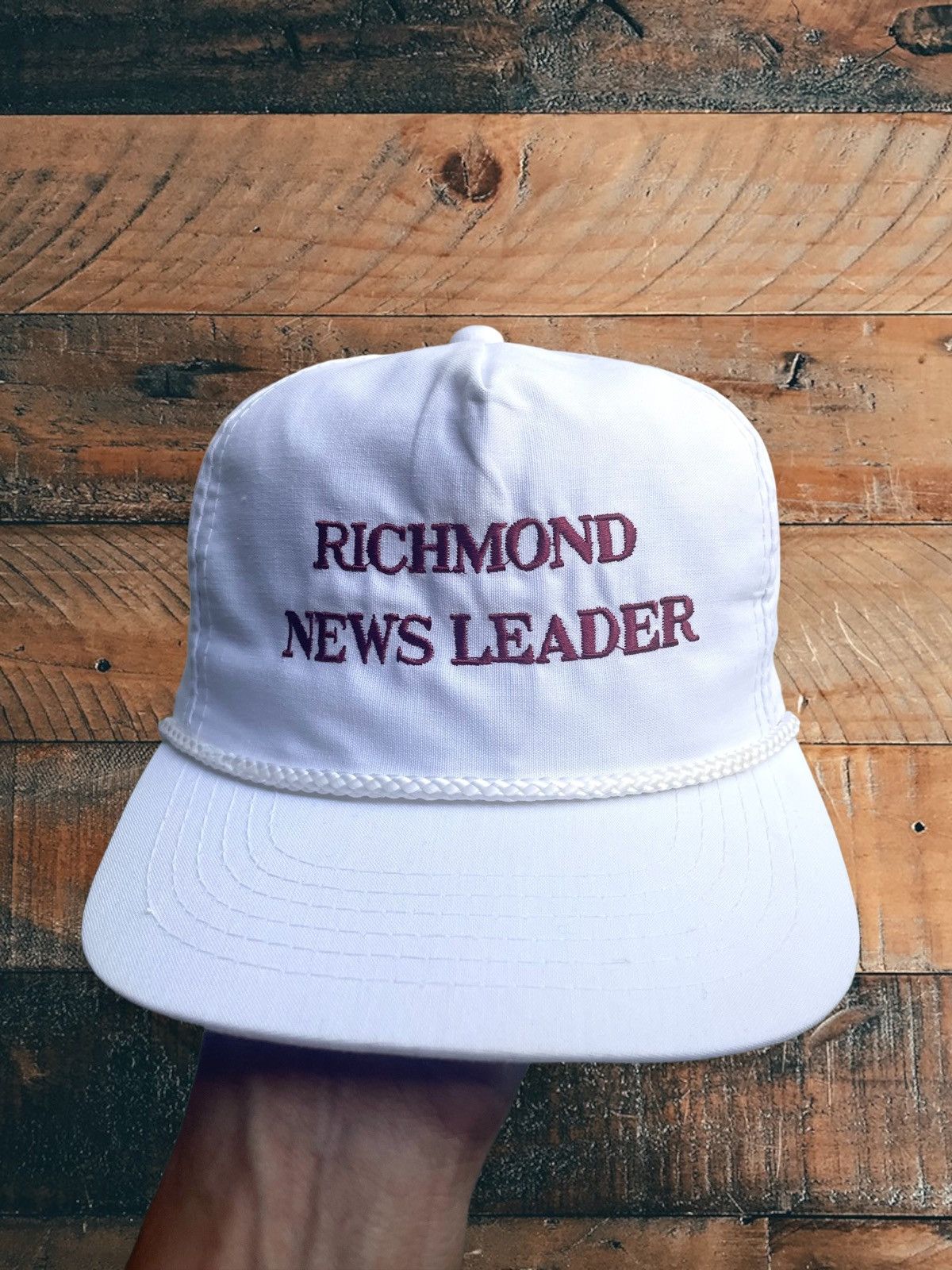 Vintage Richmond News Leader (newspaper 1888 1992 ) vintage hat Grailed