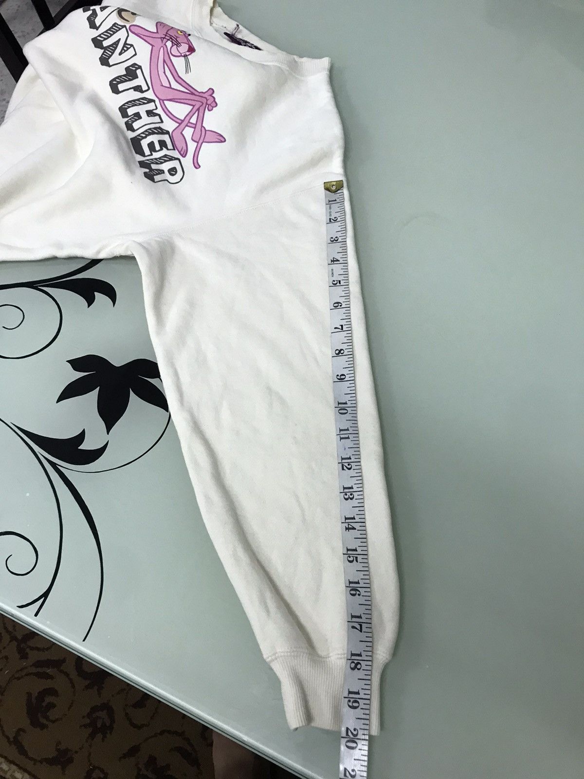 Vintage Vintage Pink Panther Big Logo Sweatshirt Size L / US 10 / IT 46 - 17 Thumbnail