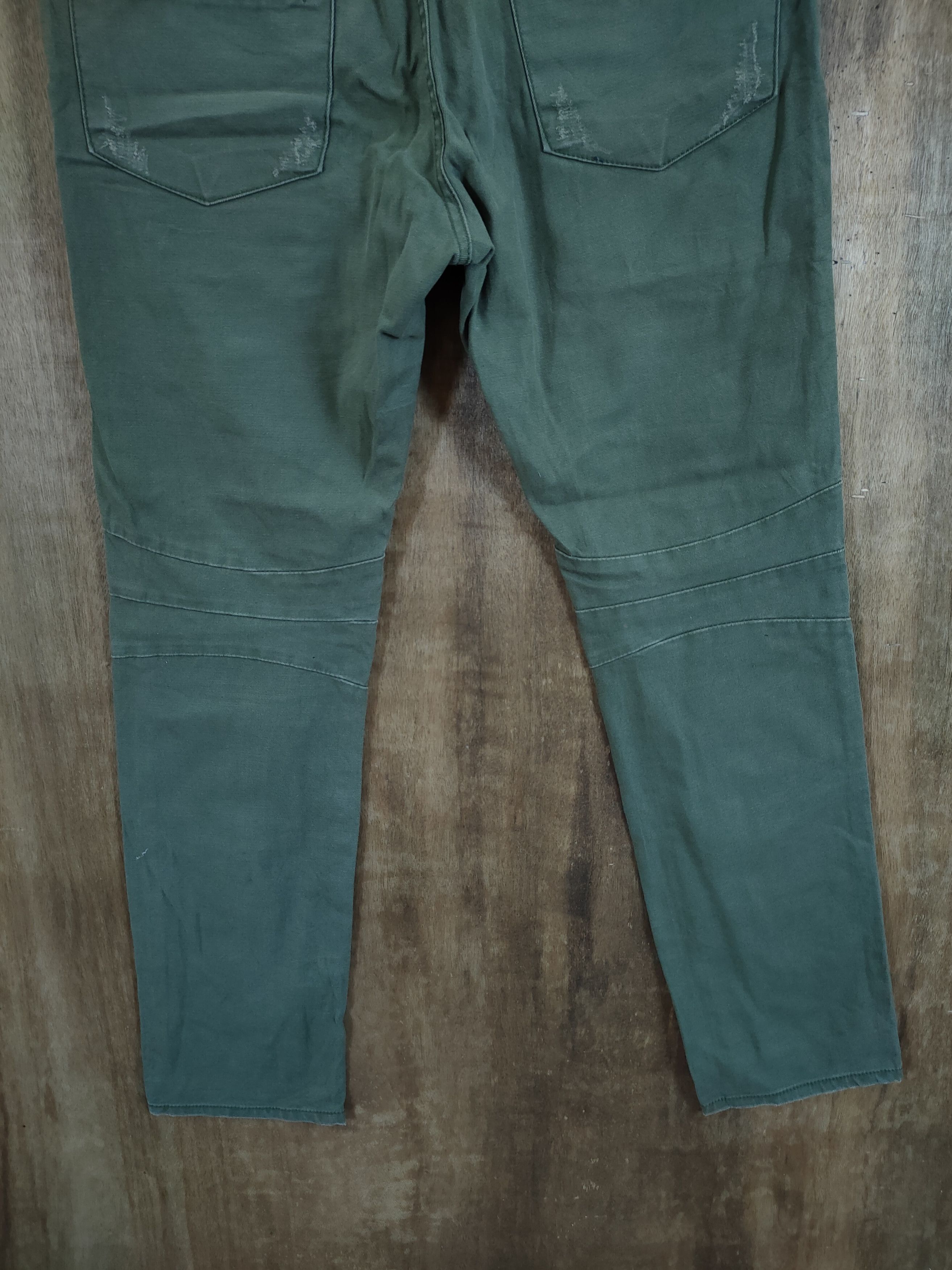 Japanese Brand DL Example green bush pants multipocket tactical cargo #1342 Size US 31 - 7 Thumbnail