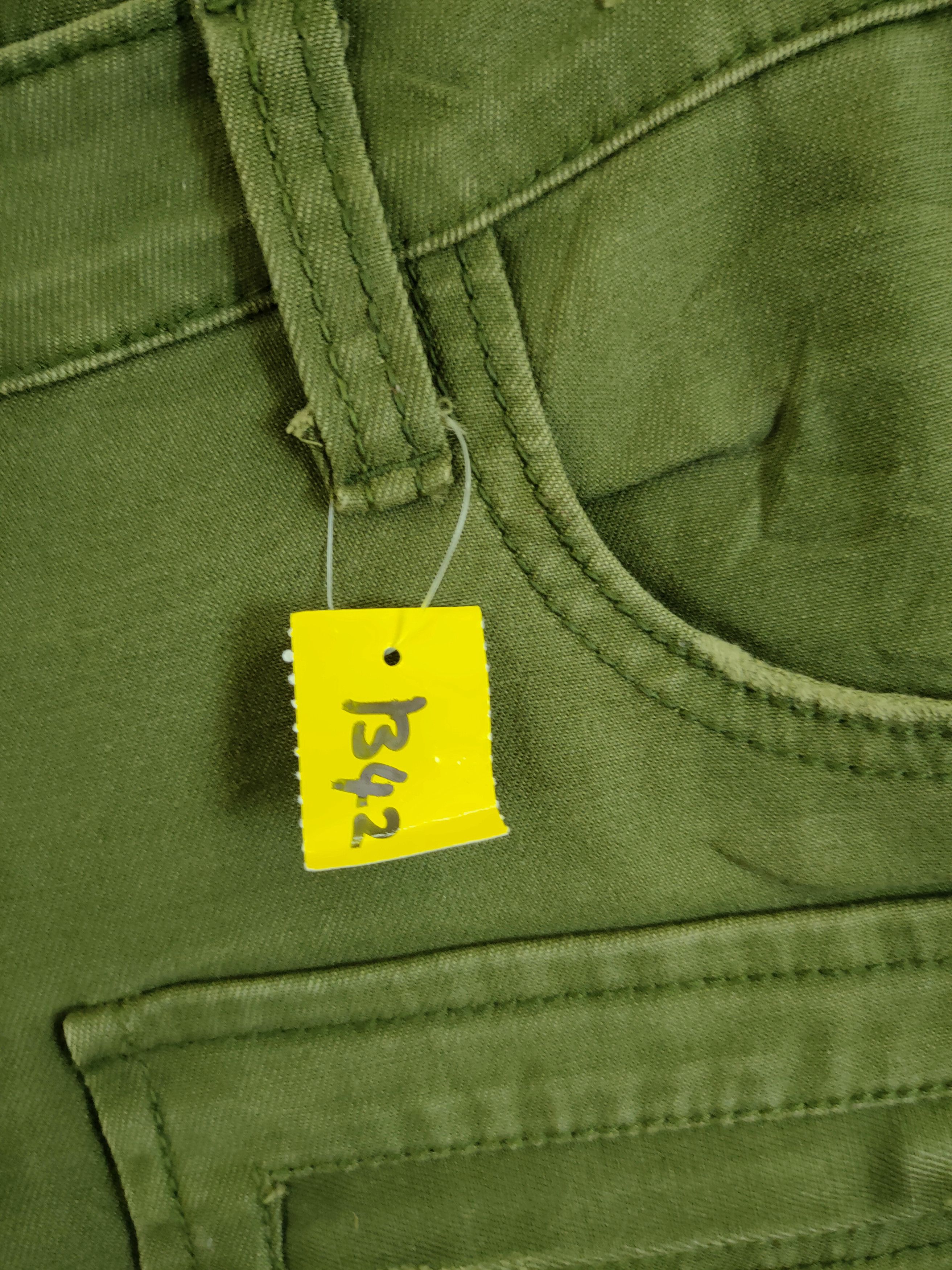 Japanese Brand DL Example green bush pants multipocket tactical cargo #1342 Size US 31 - 4 Thumbnail