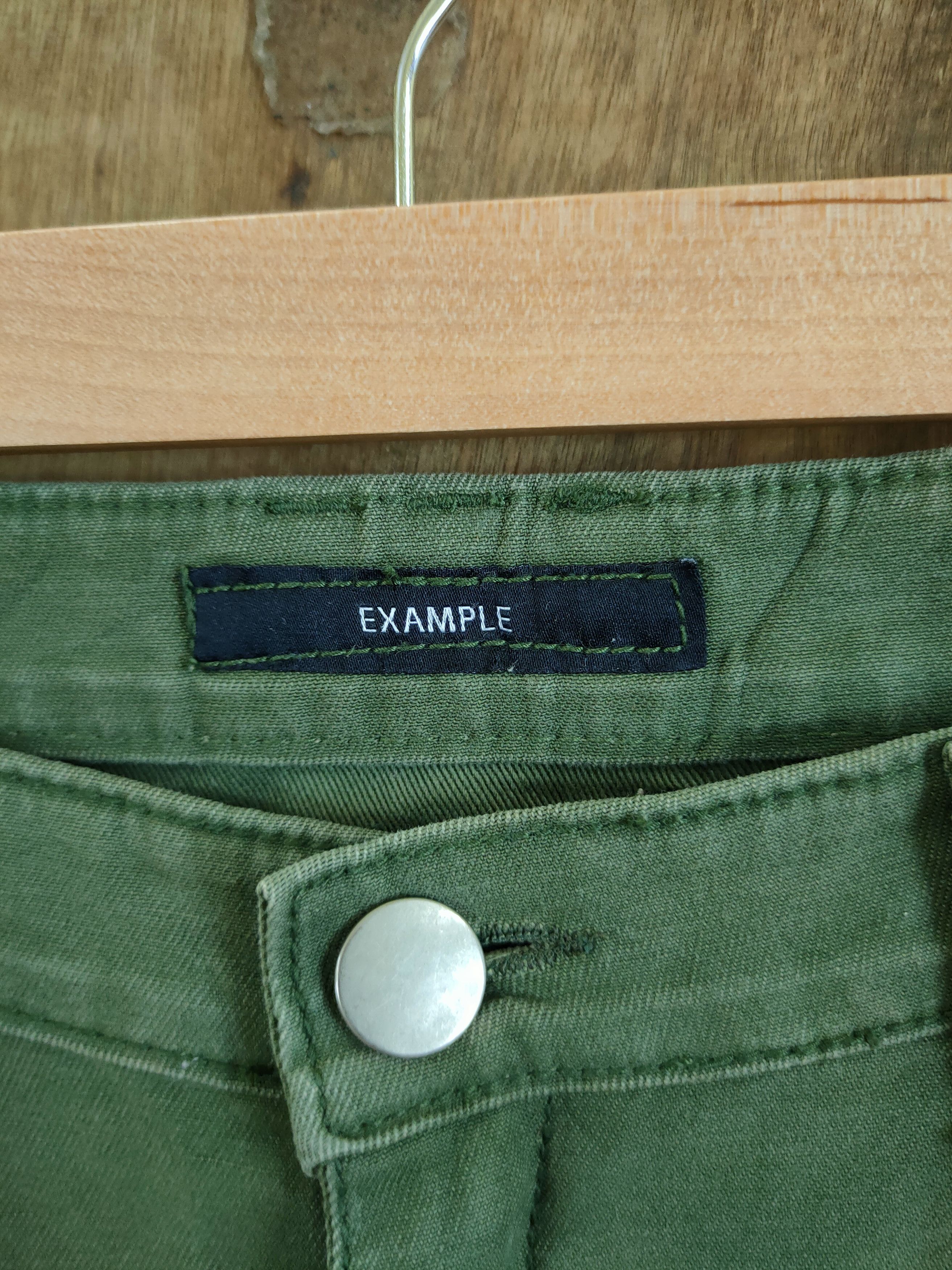 Japanese Brand DL Example green bush pants multipocket tactical cargo #1342 Size US 31 - 5 Thumbnail